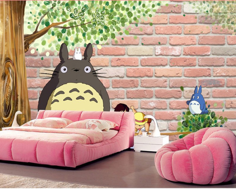 Trang trí nhà đẹp với tranh dán tường Nhật Bản độc đáo